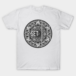 Mandala Twosetviolin Logo T-Shirt